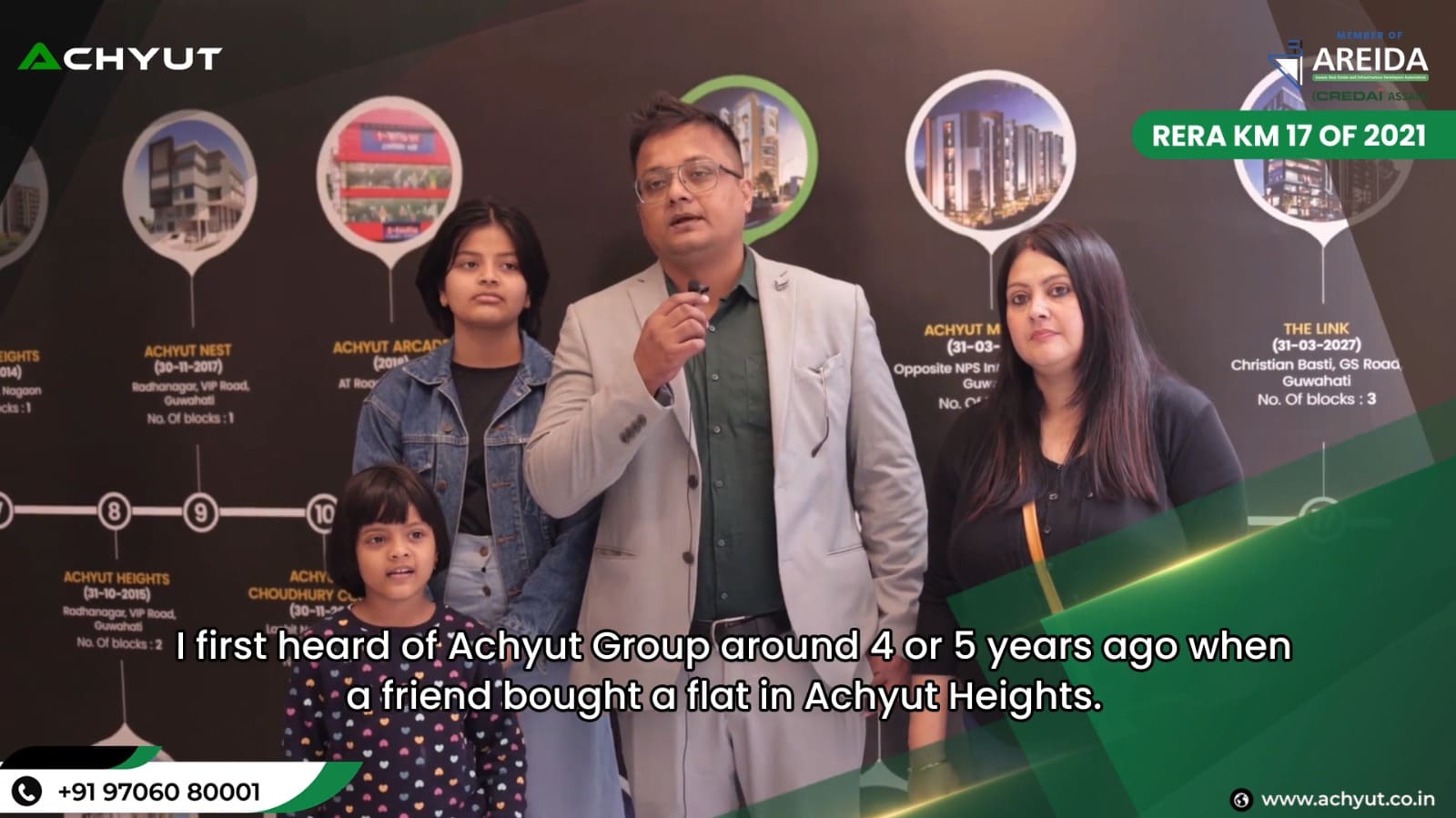 Client Testimonials | Achyut Imperia | Achyut Group