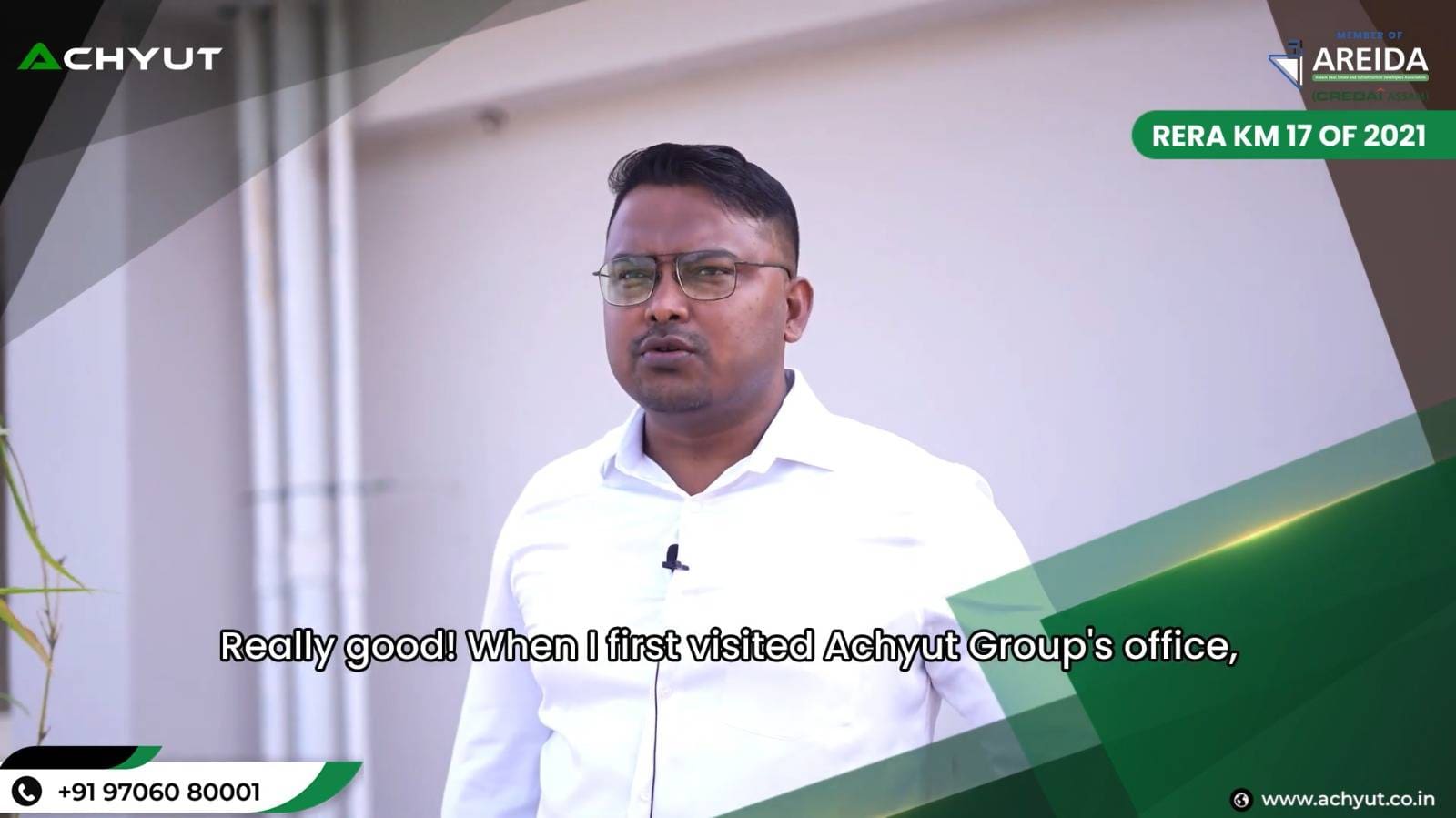 Client Testimonials | Achyut Imperia | Achyut Agroup